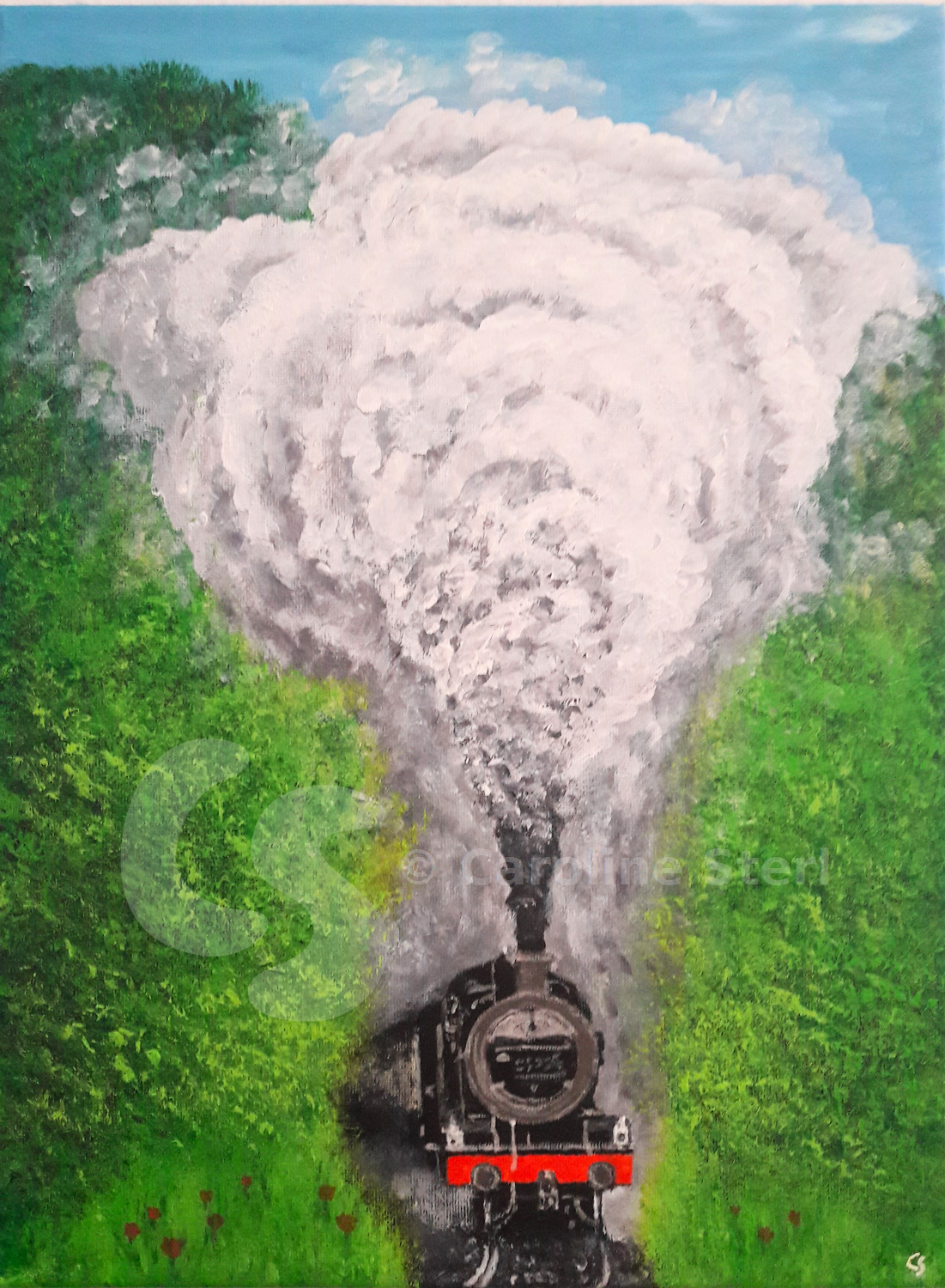 Painting: Full Steam Ahead